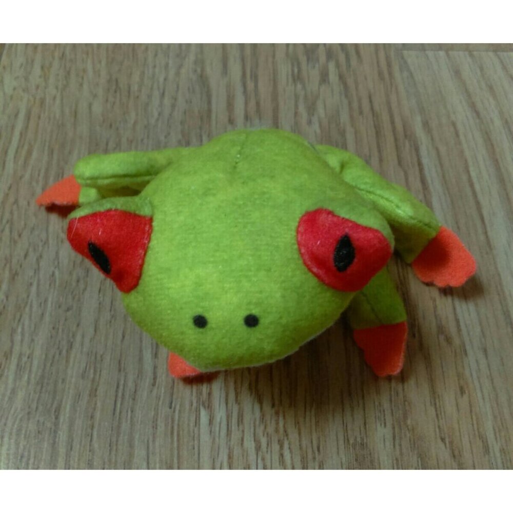 National Geographic Kids Red Eye Tree Frog Mini Plush Stuffed Animal